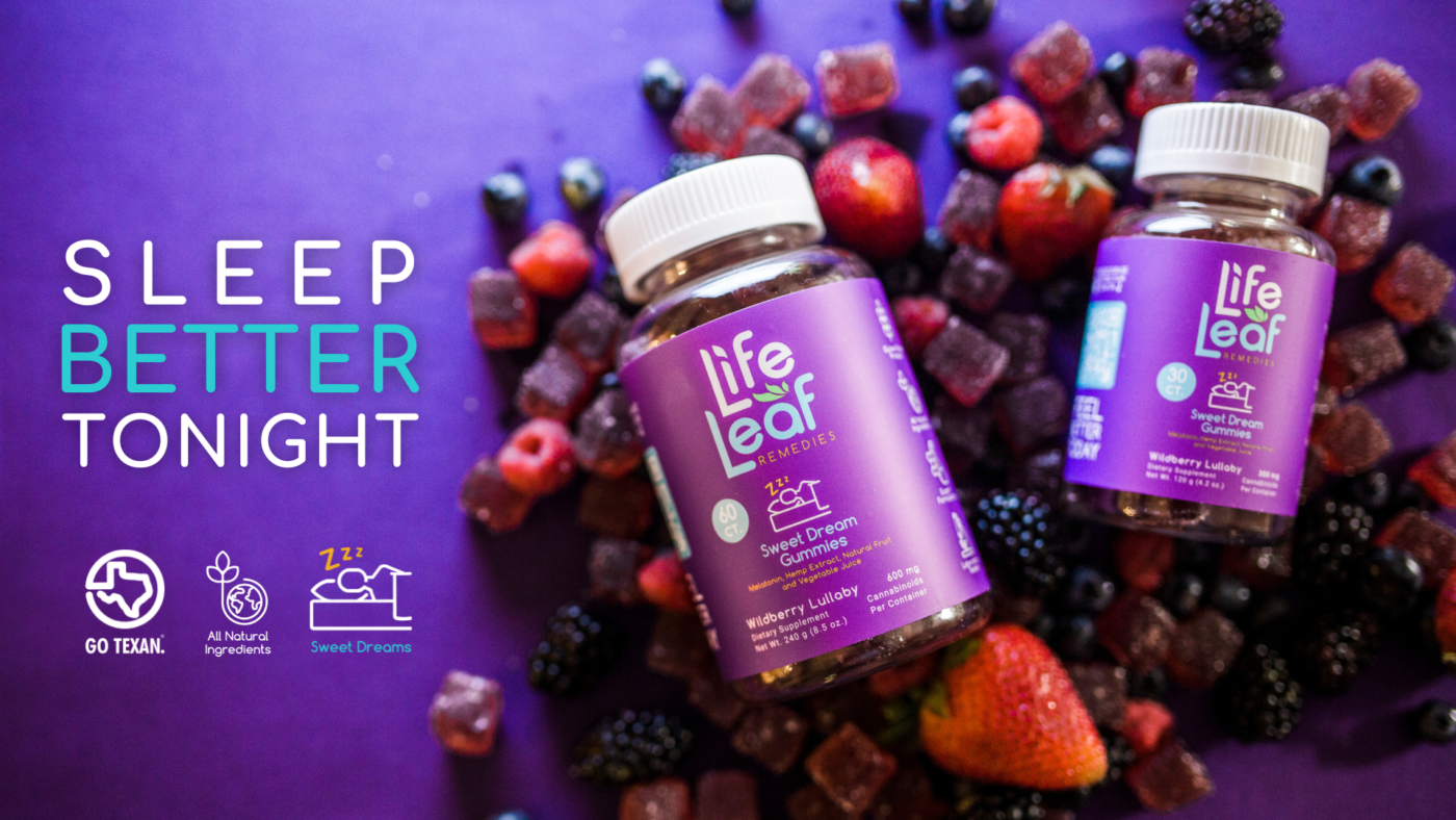 Sleep Better Tonight with Sweet Dreams Gummies